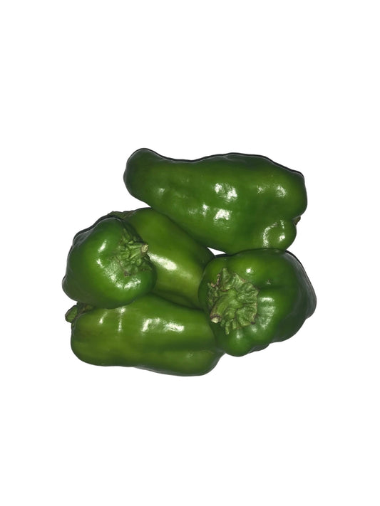 Pimentón Verde orgánico x 500 g