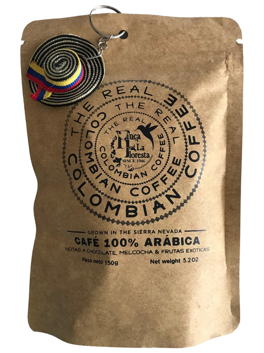Café Orgánico Premium Grano (SOMBRERO x 150 g)