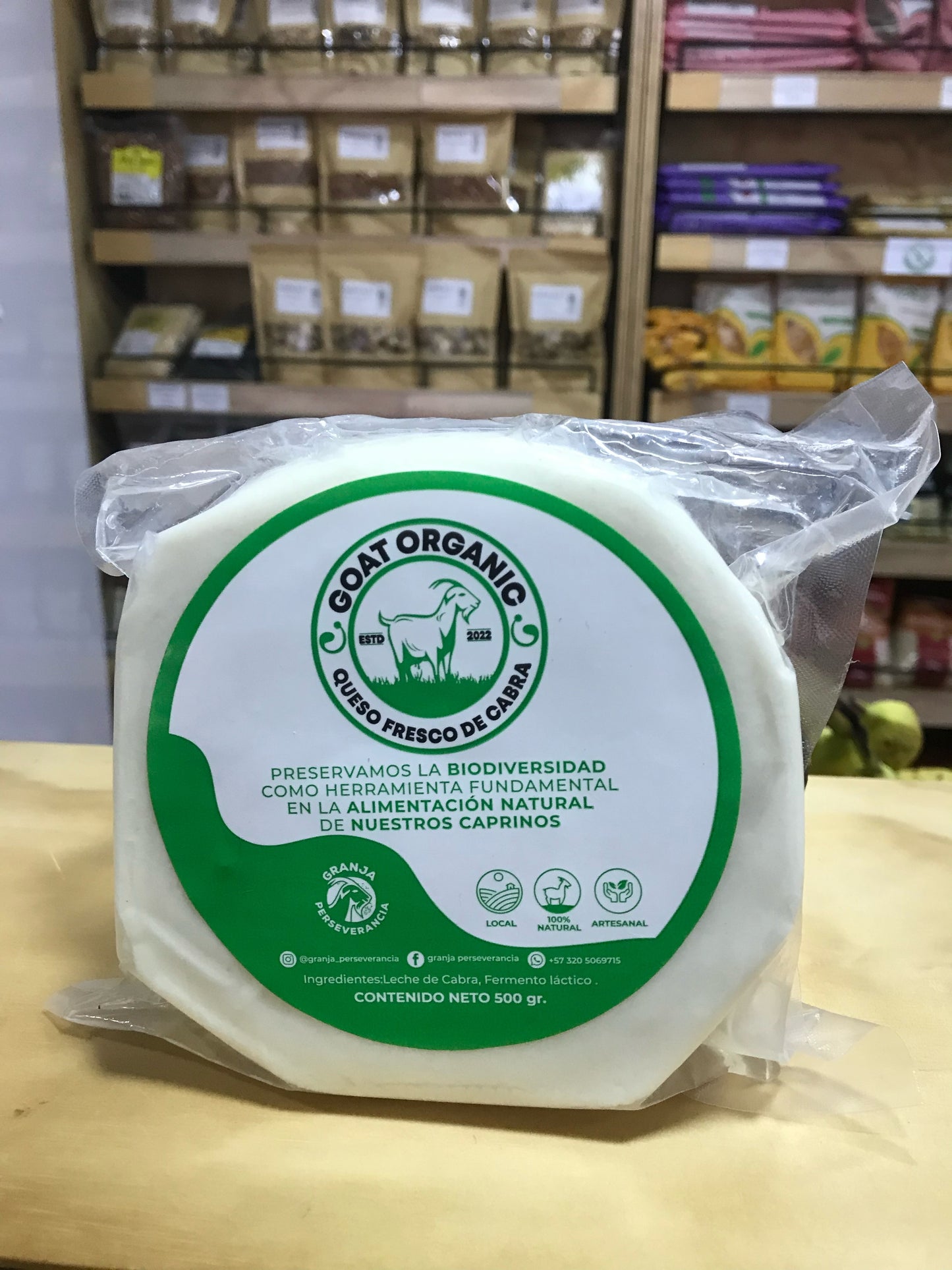 Queso de Cabra x Unidad