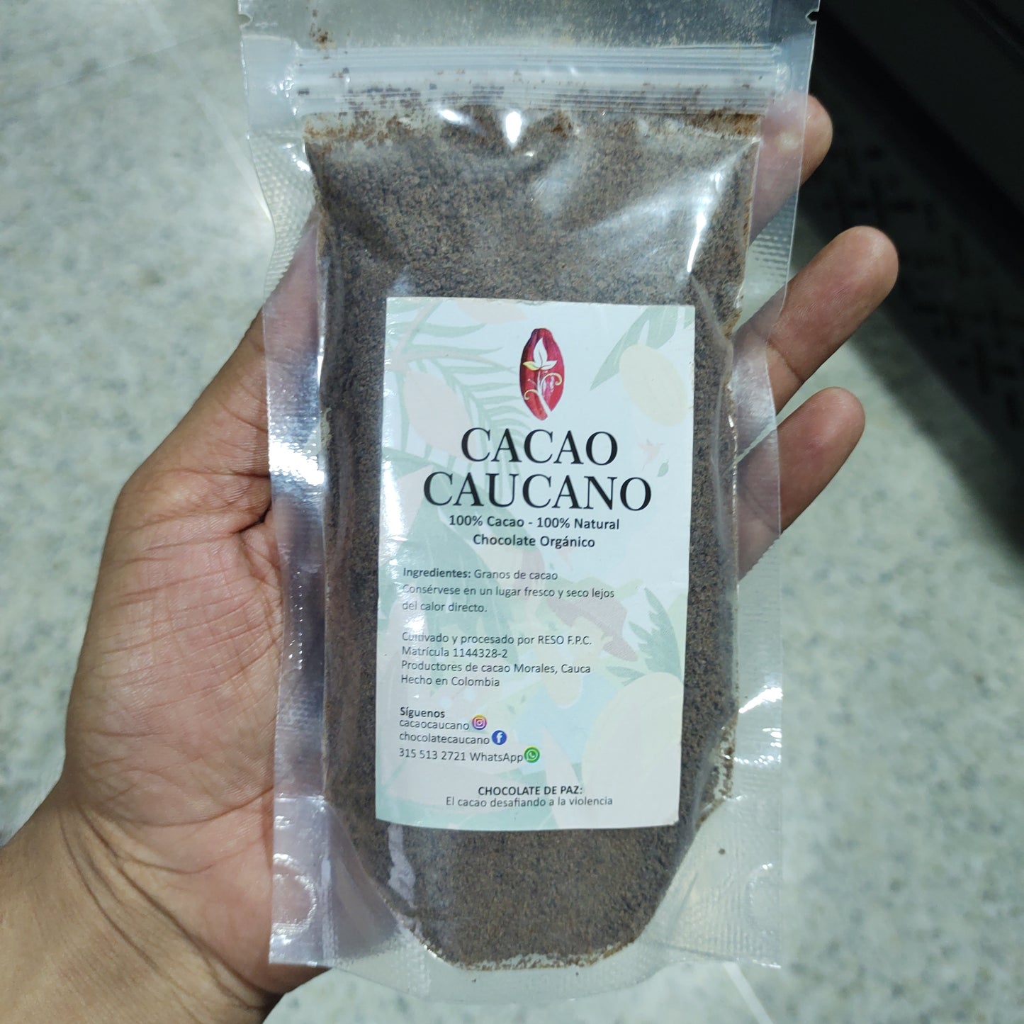 Cacao en Polvo x 100 g