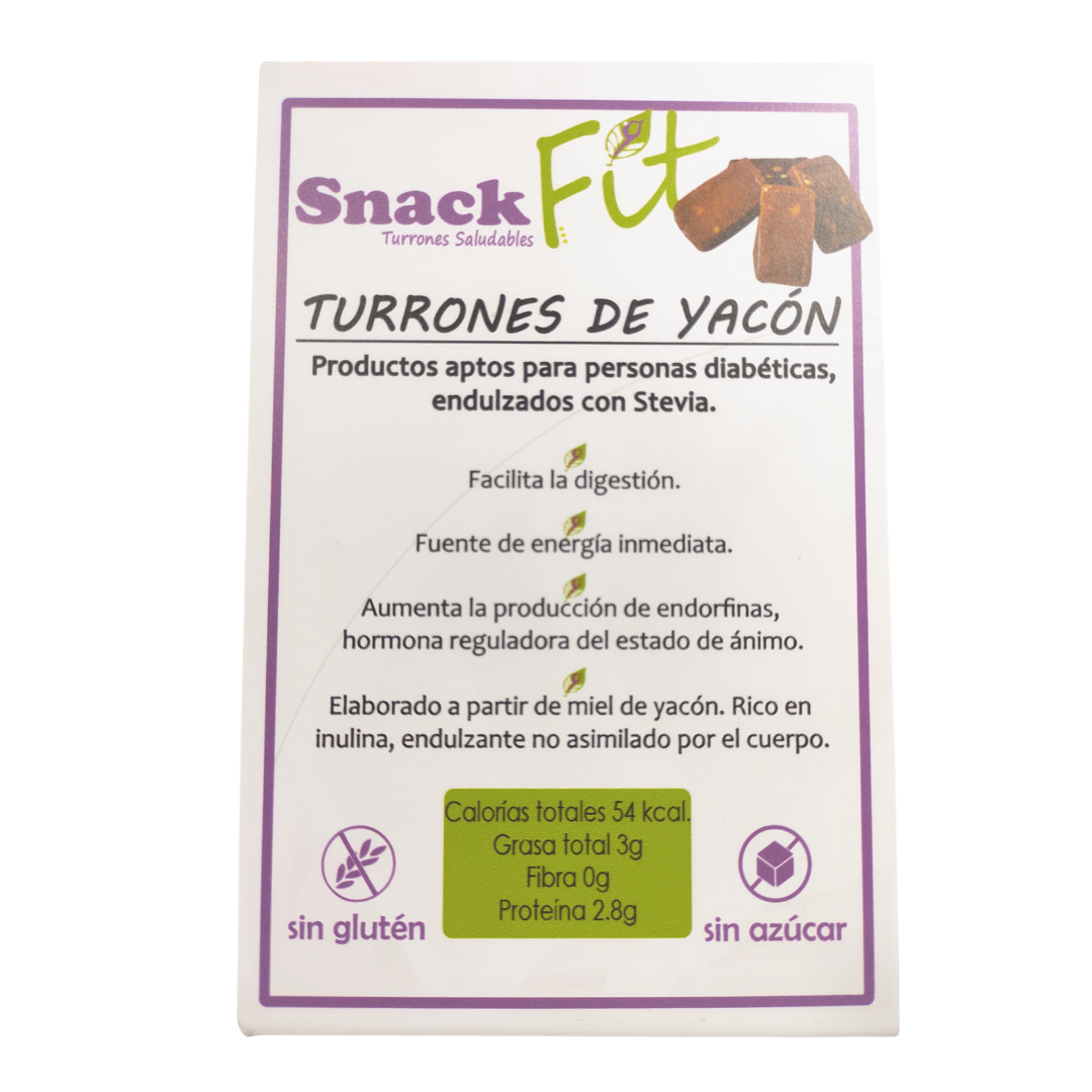 Turrón de Yacón Café