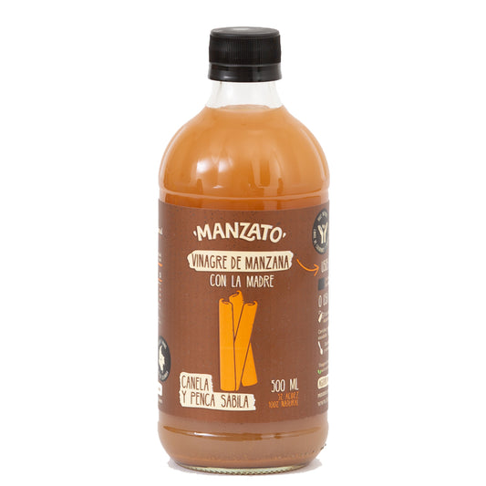 Vinagre de Manzana con Canela y Sábila x 500 ML