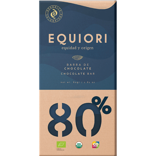Chocolate Orgánico 80%