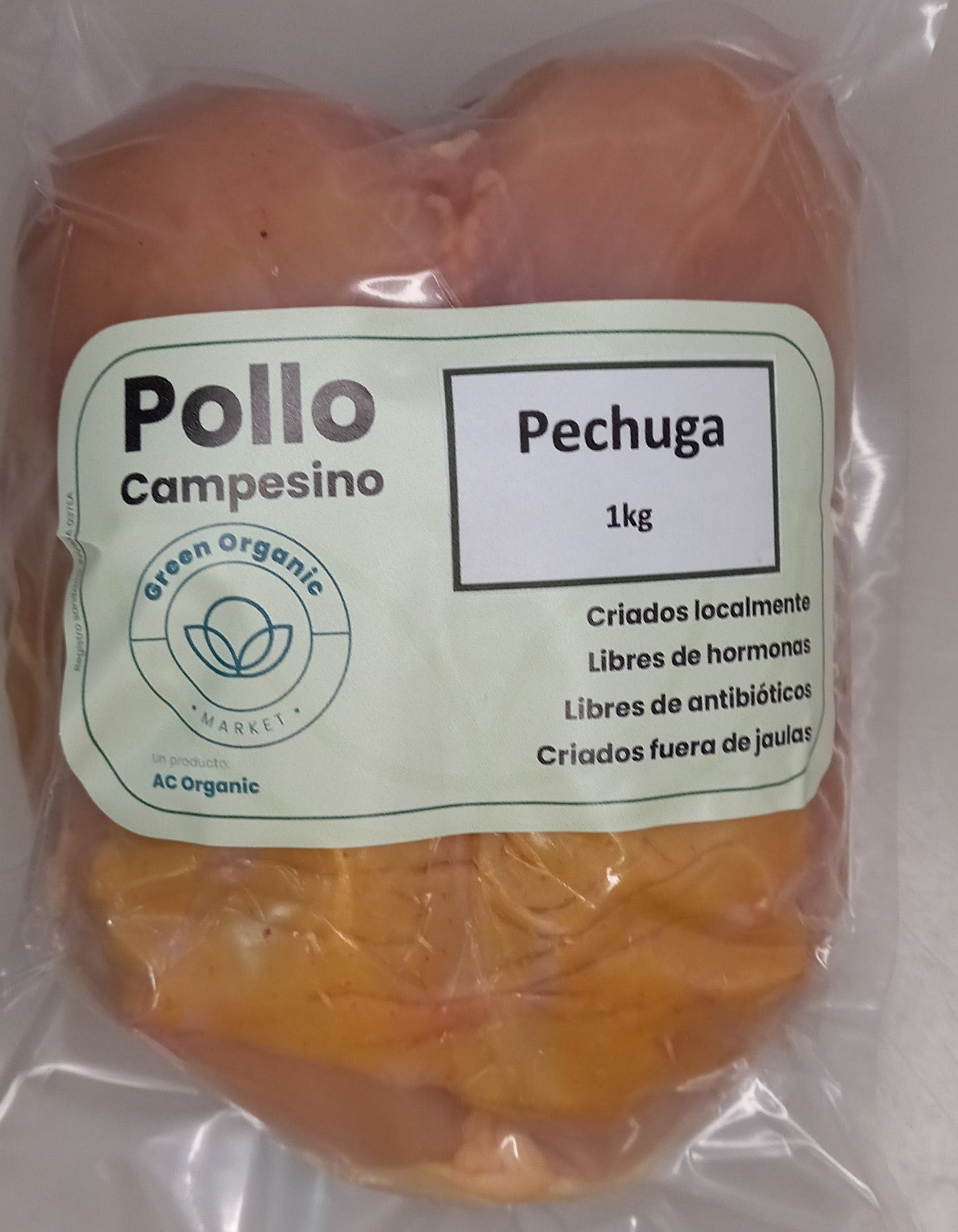 Pechuga de Pollo Campesino Entera x Kg