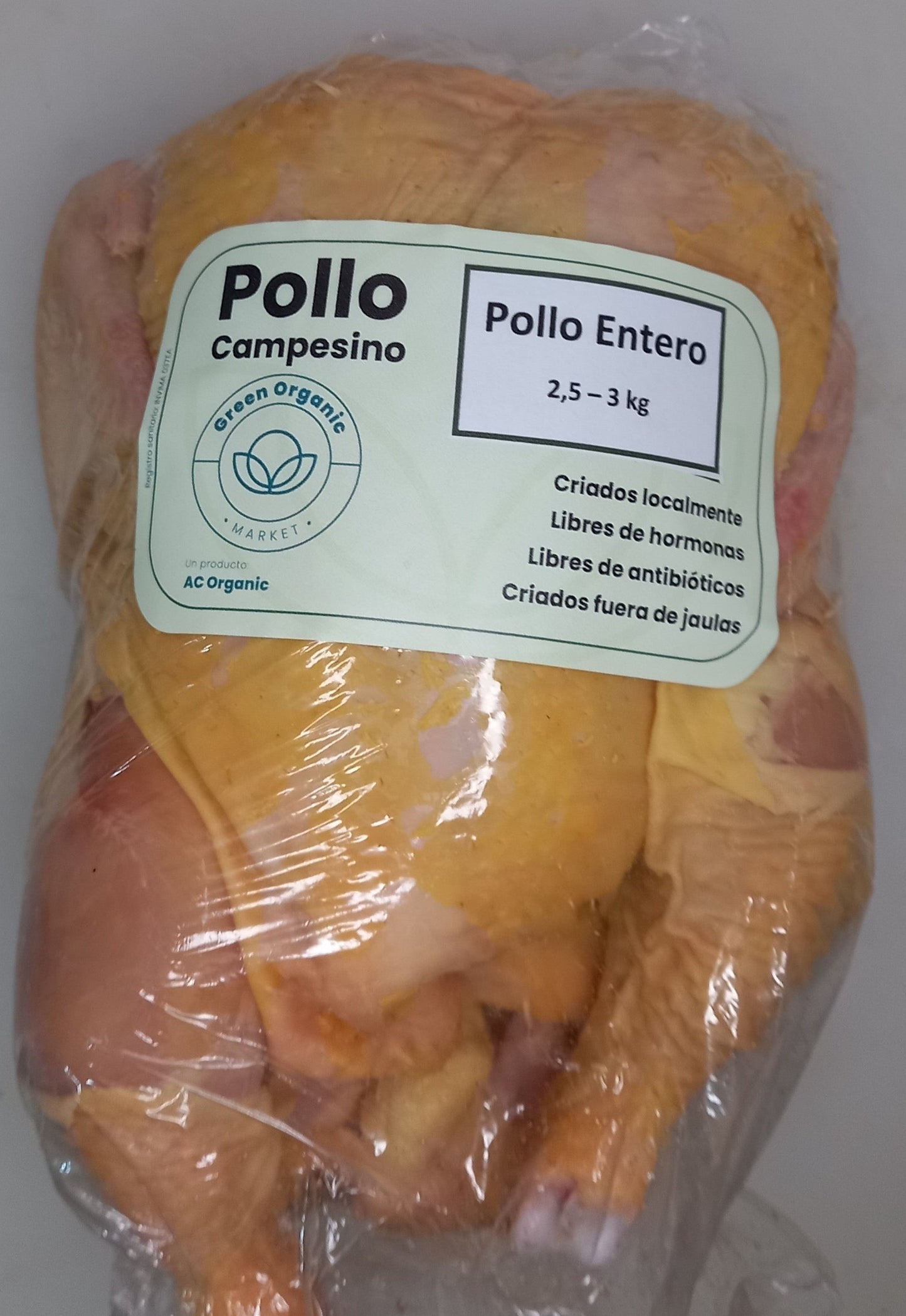 Pollo Campesino Entero x Kg