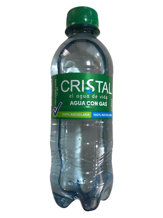 Agua Cristal con Gas Pet x 300 ml